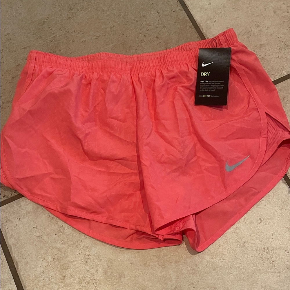 Nike Women's Coral Athletic Shorts